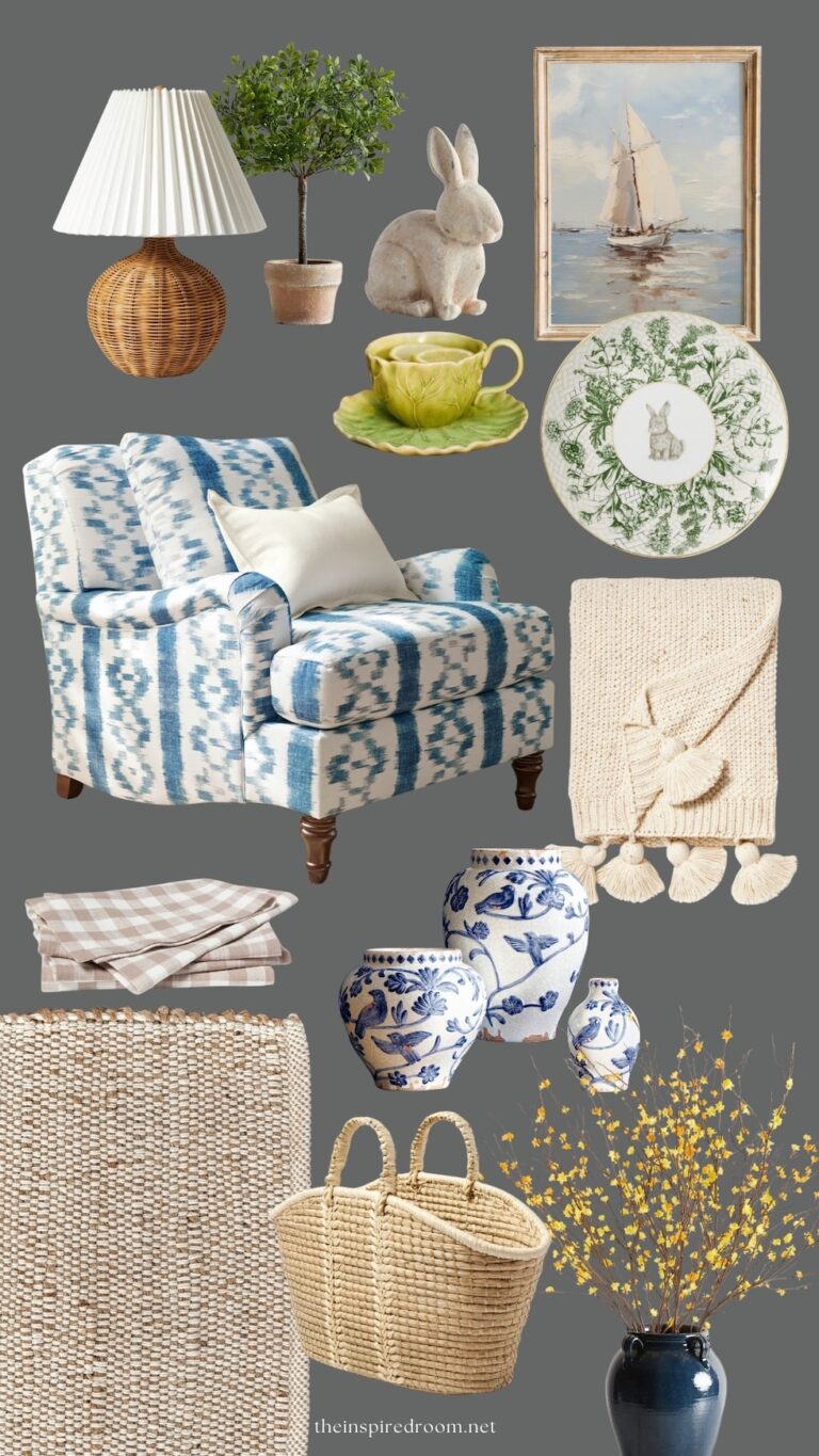 spring mood board decorating furniture accessories 2024 shop the inspired room
