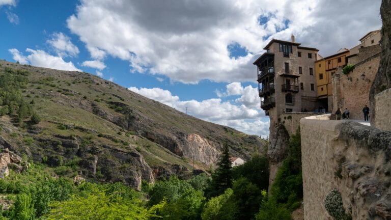 hanging houses cuenca Castilla la Mancha spain Blake Horn A7401796