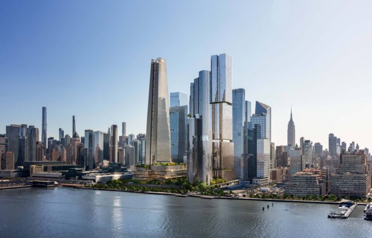 Wynn New York City Hudson Yards West Riverfront 2 Rendering Courtesy of Related Companies and Wynn Resorts