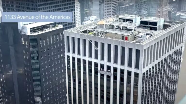 1 Say goodbye to human window washers dangling from skyscrapers and hello to robots doing it