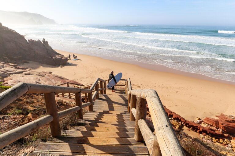 Portugal Algarve Praia do Amado PIXEL to the PEOPLE shutterstock 2136401335 RFC