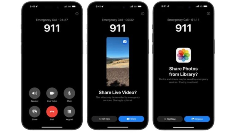 1 connect in a crisis with ios 18s new video call feature for emergency services