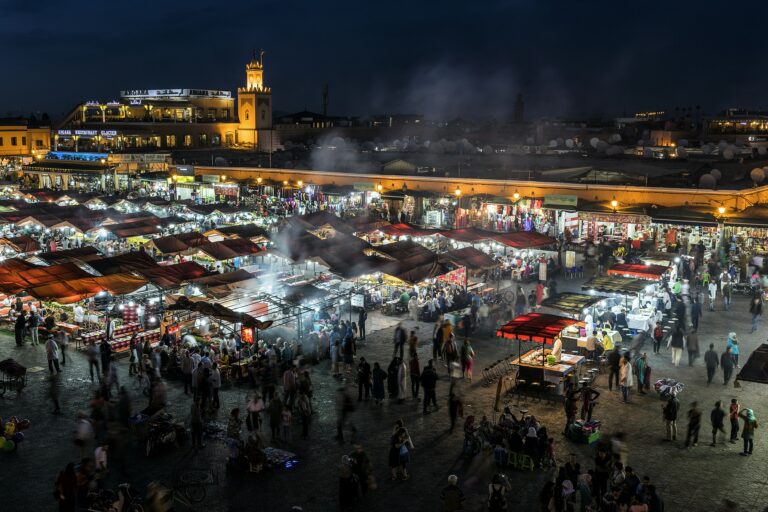 Djemma el Fna in Marrakesh Morocco