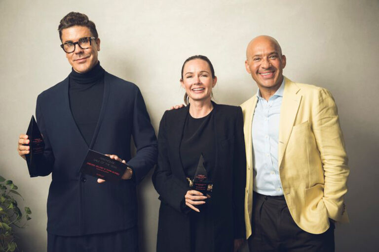 Fredrik Eklund Julia Spillman John Gomes of the Eklund Gomes Team