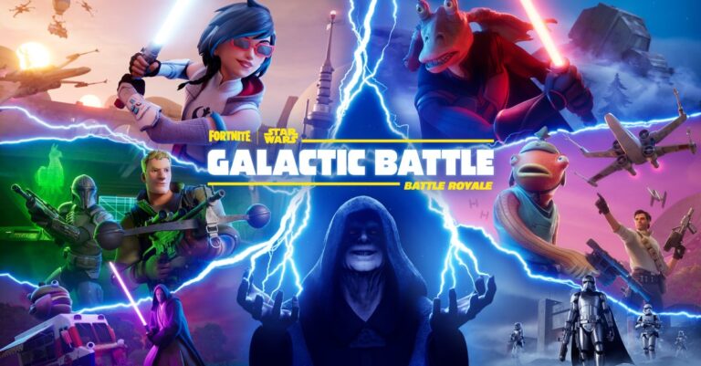 Fortnite GALACTIC BATTLE Key Art EN