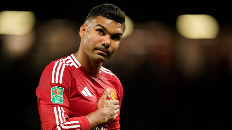 skysports casemiro manchester united 6812547